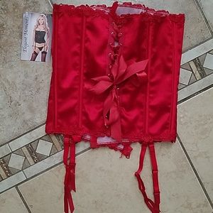 Red corset